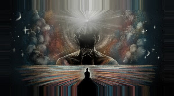 Canva, 2cm, Motiv "Stille vor dem Abschied"