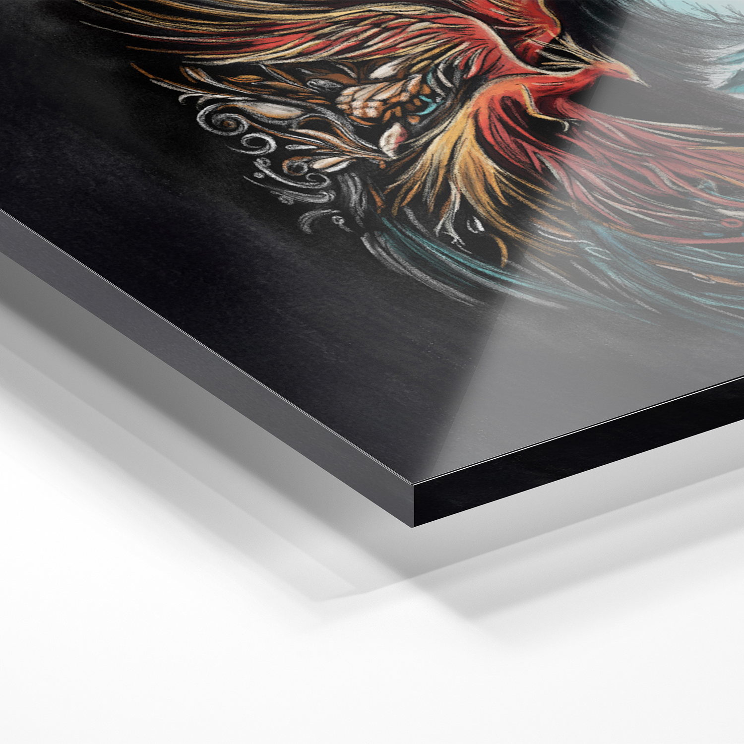 "Die Kraft der Symbolsprache" - Hochwertiges Acrylglas-Wandbild