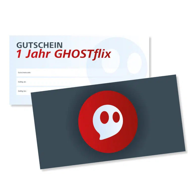 GHOSTflix® Jahreszugang – Gutschein