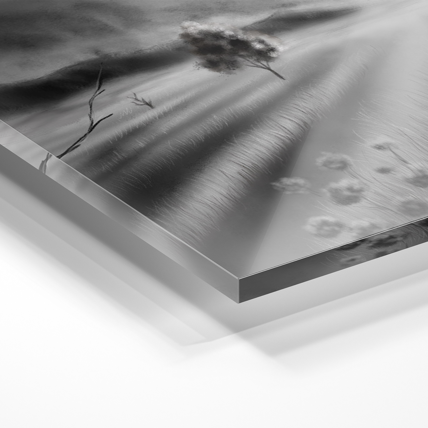 "Wenn die Eltern sterben" - Hochwertiges Acrylglas-Wandbild