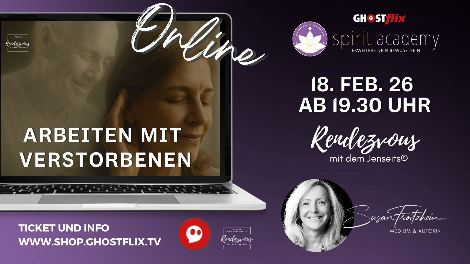 "Arbeiten mit Verstorbenen" - Workshop mit Susan Froitzheim