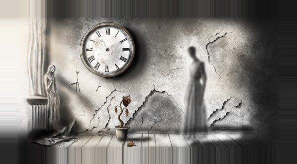 Canva, 2cm, Motiv "Ich habe nicht gelebt"