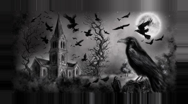 Canva, 2cm, Motiv "Symbolsprache und Psychosomatik"