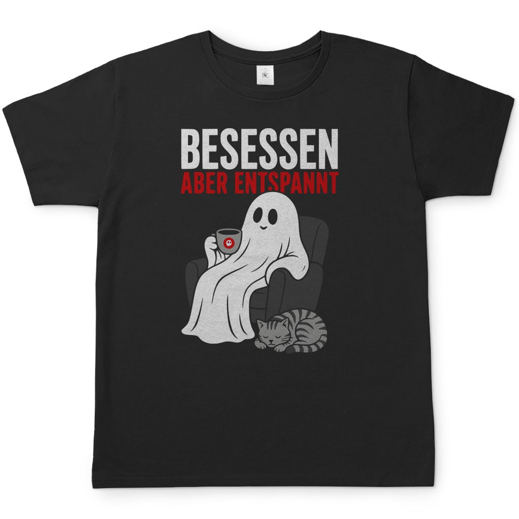 Herren T-Shirt - Besessen aber entspannt