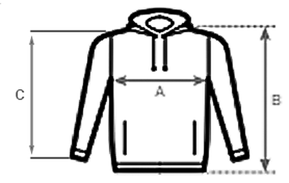 Ma&szlig;skizze Hoodie